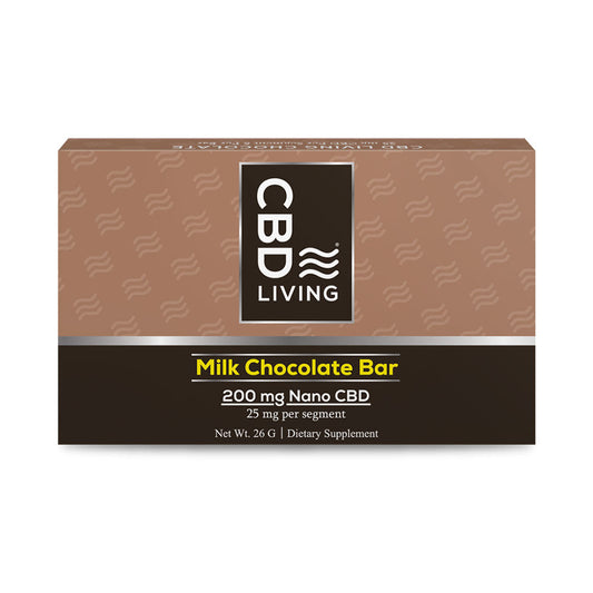 CBD Chocolate Bar 200 mg (2Pk Milk Chocolate)