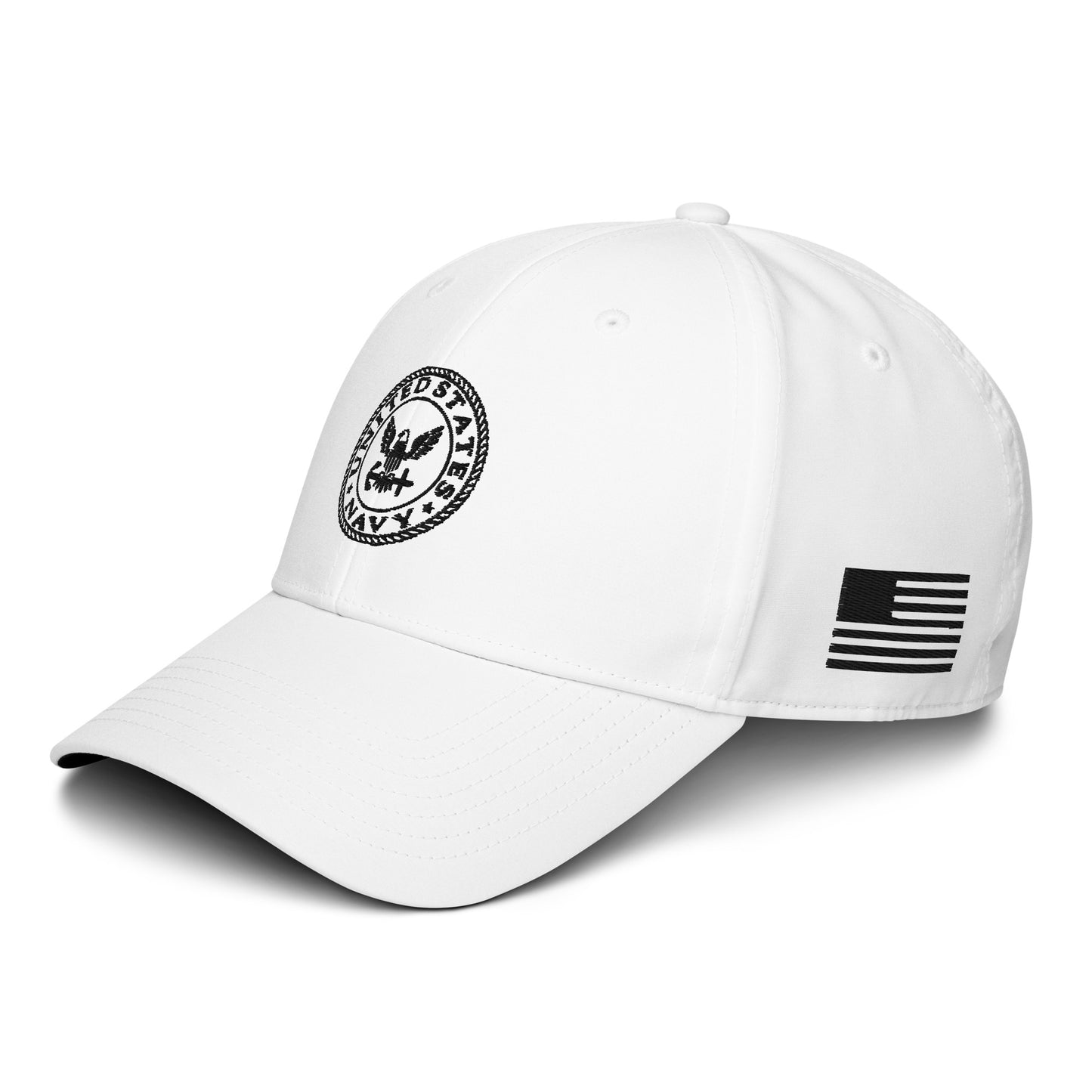 adidas dad hat - U.S. Navy (in White)