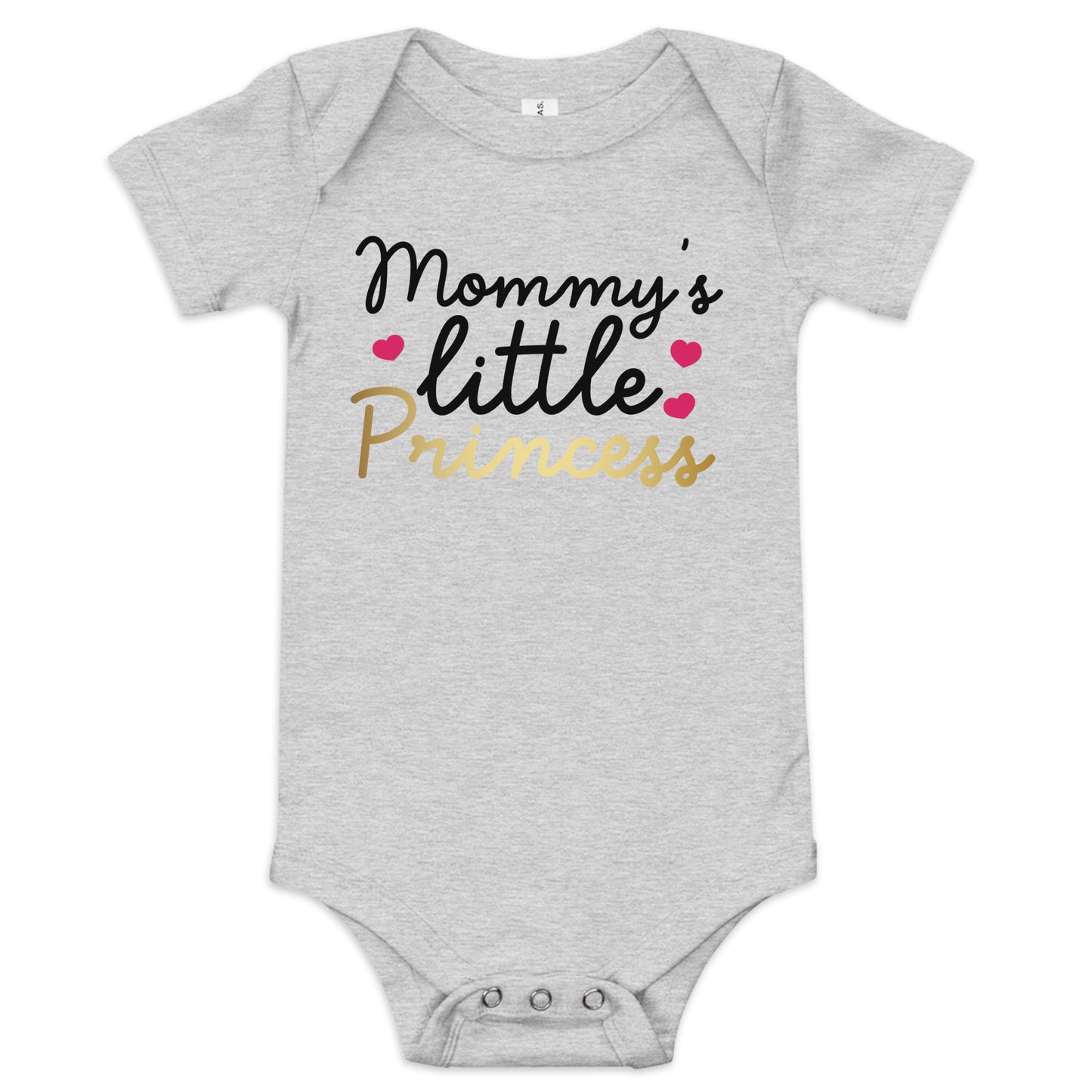 Baby short sleeve one piece - Mommy's Little Princess