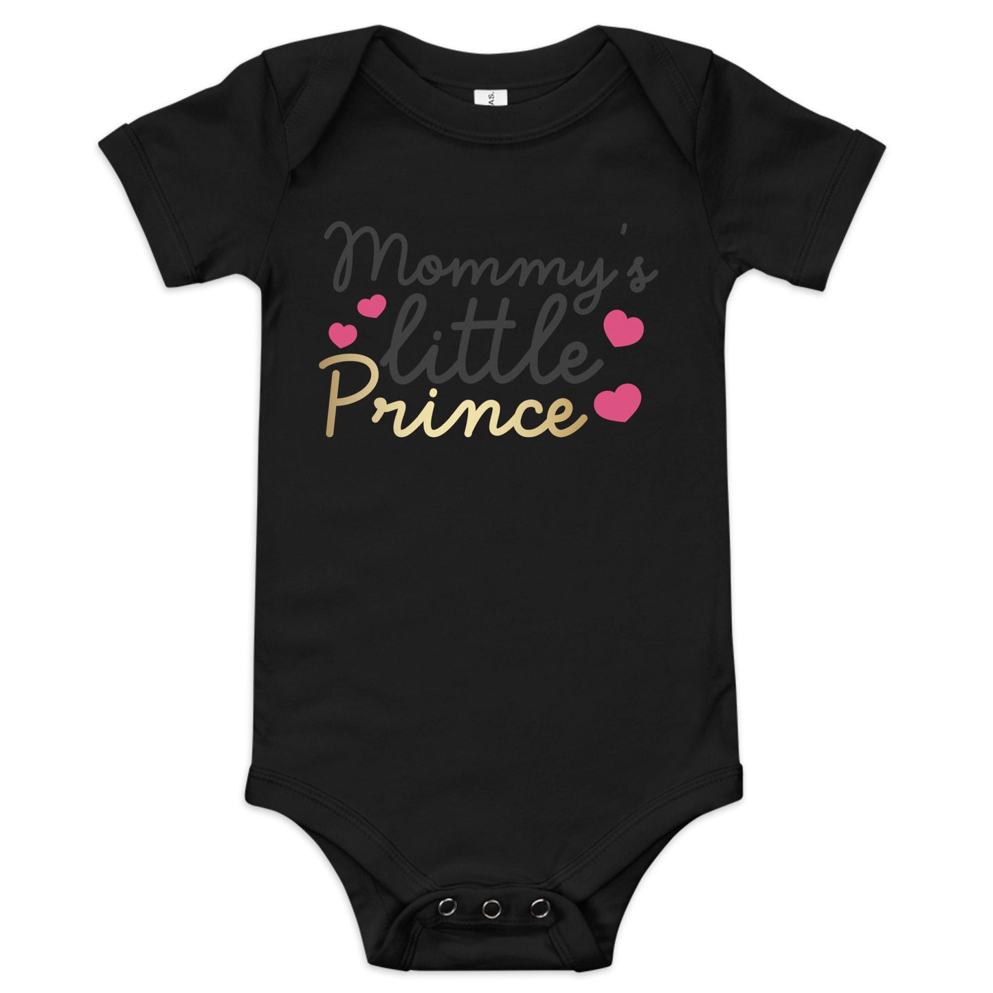 Baby short sleeve one piece - Mommy's Little Prince