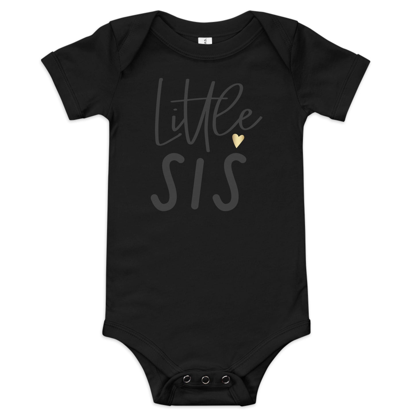 Baby short sleeve one piece - Lil Sis