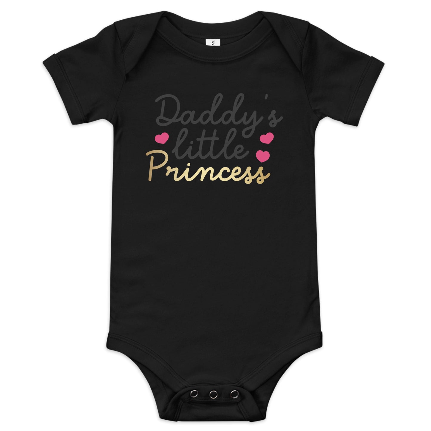 Baby short sleeve one piece - Daddy's Little Princess