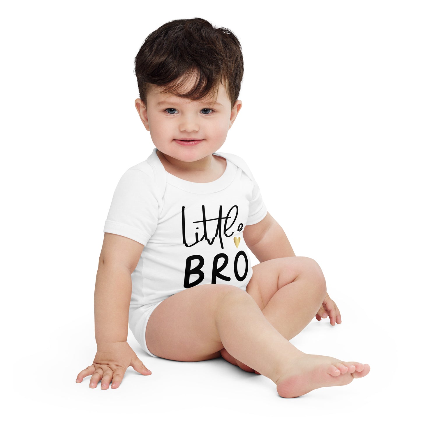 Baby short sleeve one piece - Lil Bro