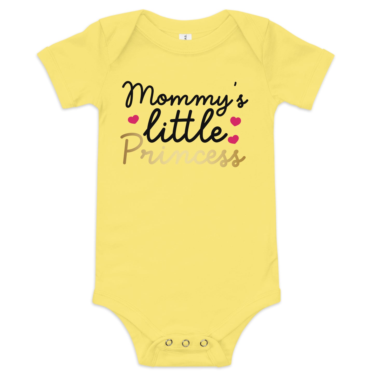 Baby short sleeve one piece - Mommy's Little Princess