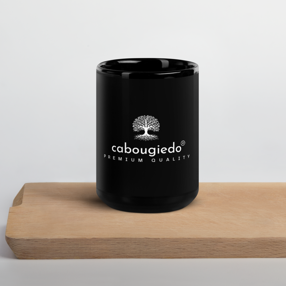 Black Glossy Mug-cabougiedo Premium Quality