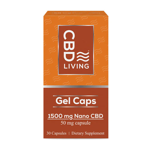 CBD Living CBD Gel Caps (1500 mg)