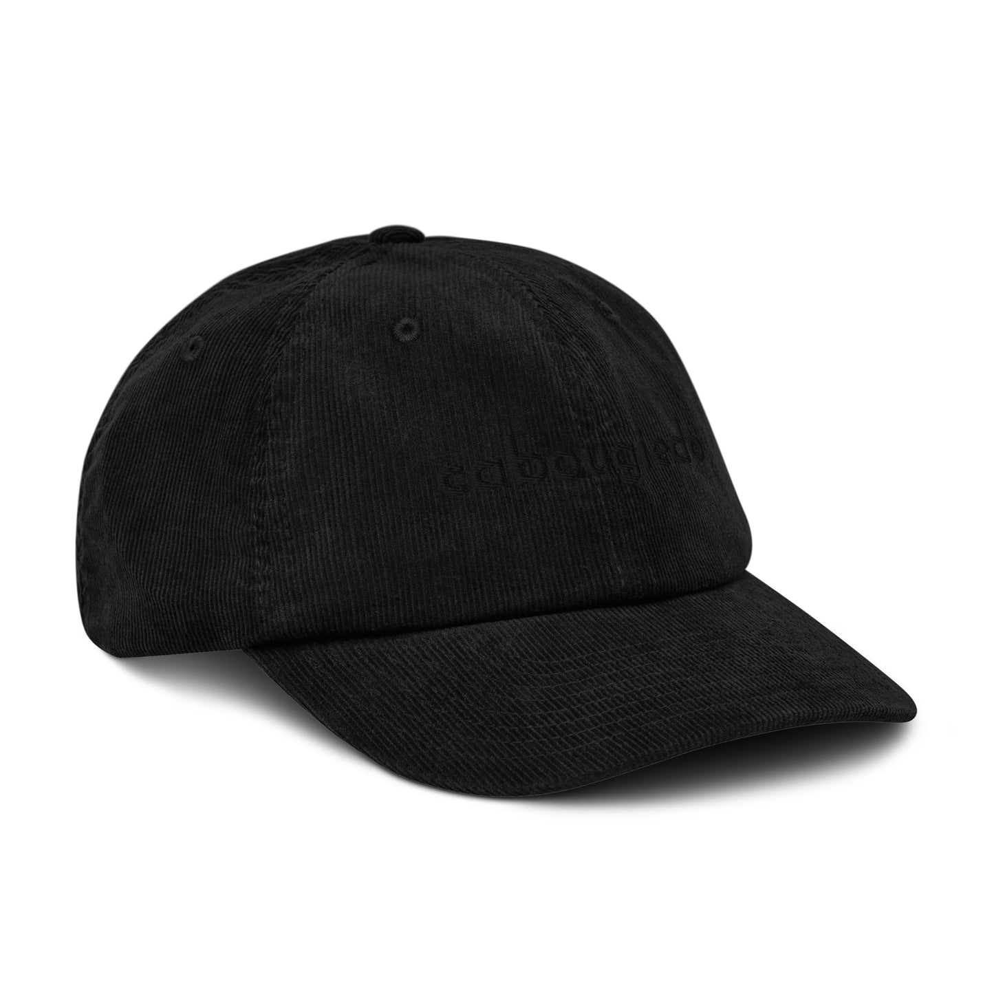 Corduroy hat - CaBougieDo (Black)
