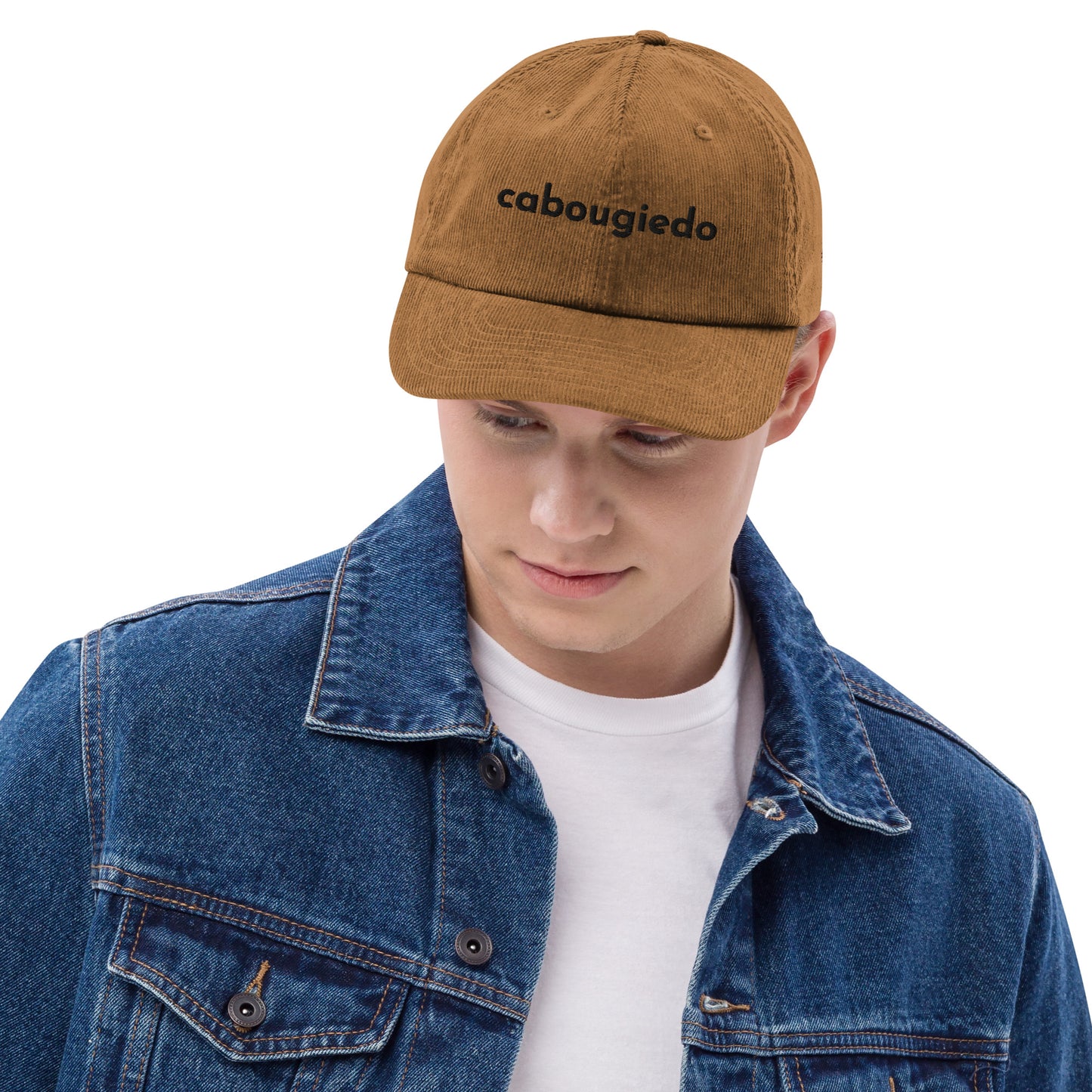 Corduroy hat - CaBougieDo (Black)