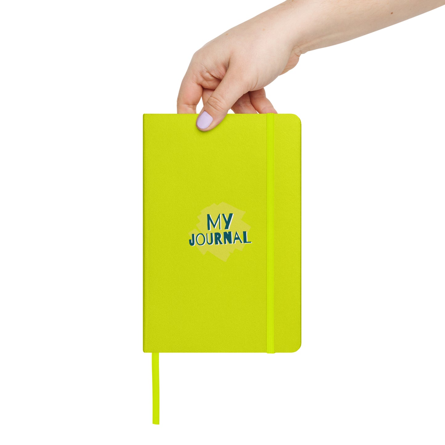 Hardcover bound notebook - My Journal