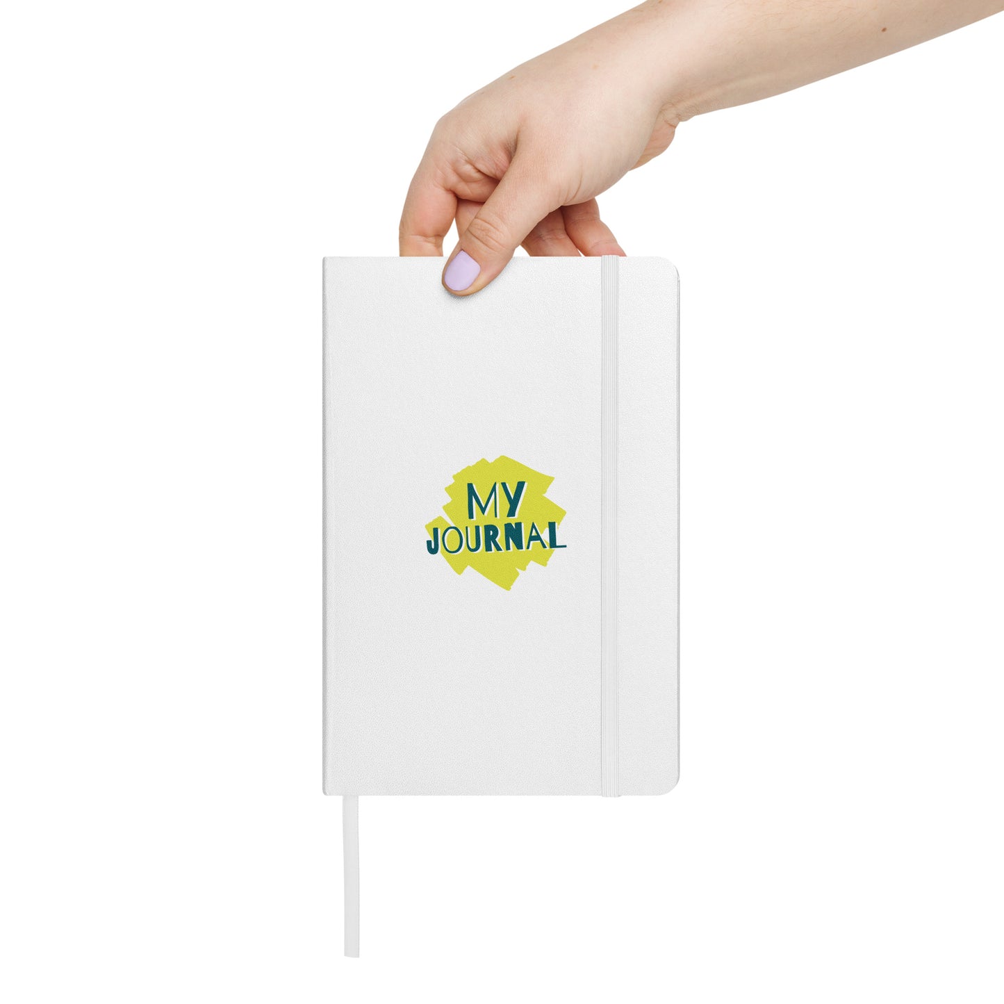 Hardcover bound notebook - My Journal