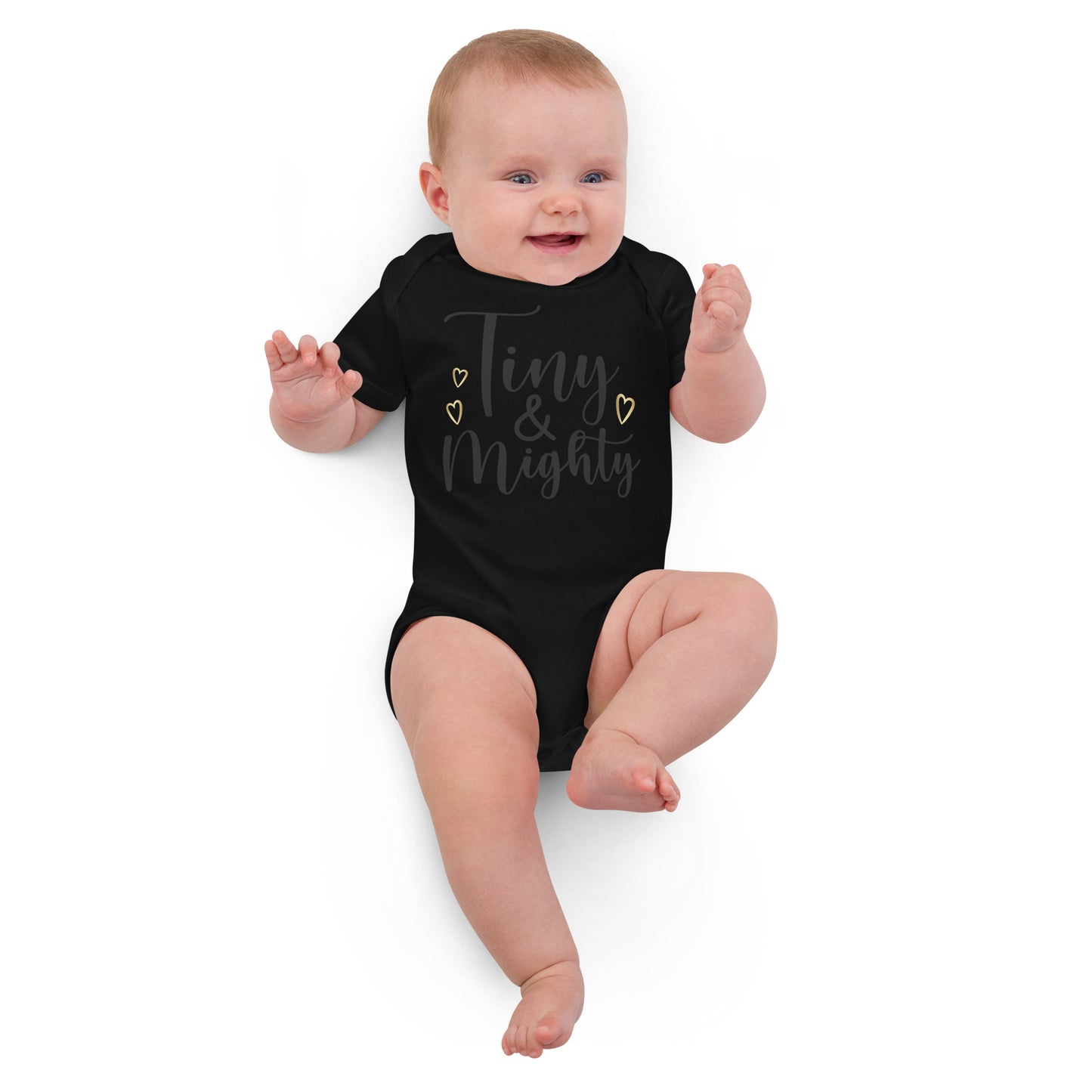 Organic cotton baby bodysuit - Tiny & Mighty