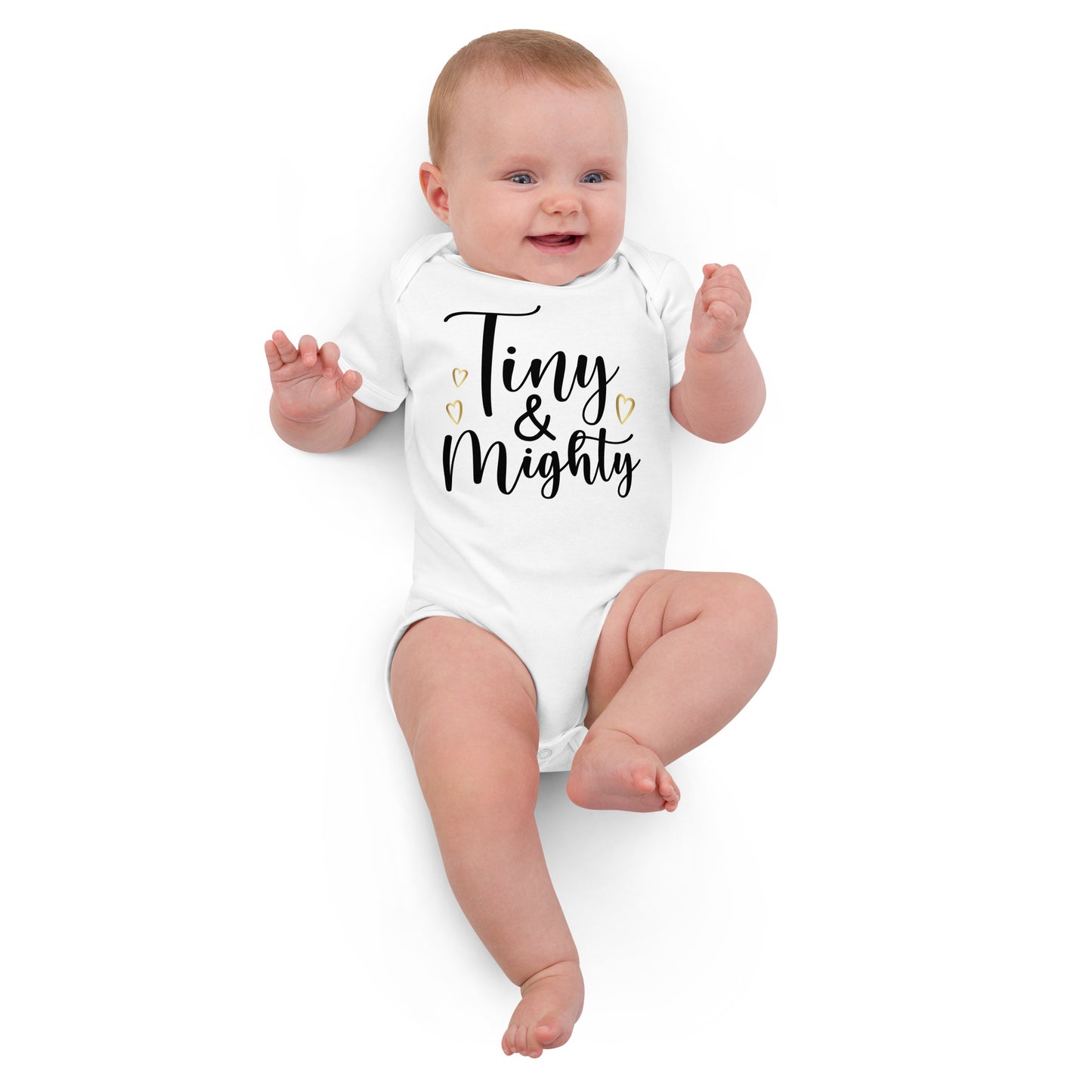 Organic cotton baby bodysuit - Tiny & Mighty