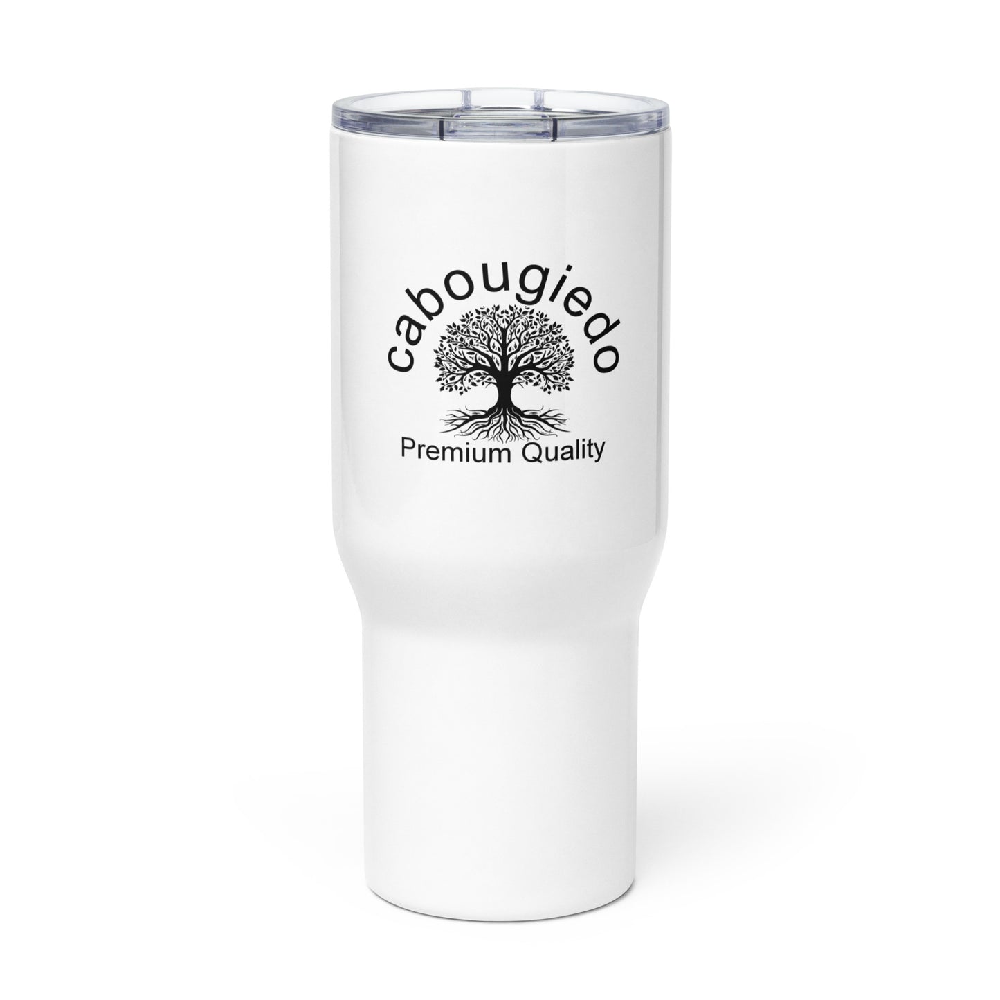 Travel mug with a handle - cabougiedo Premium Quality