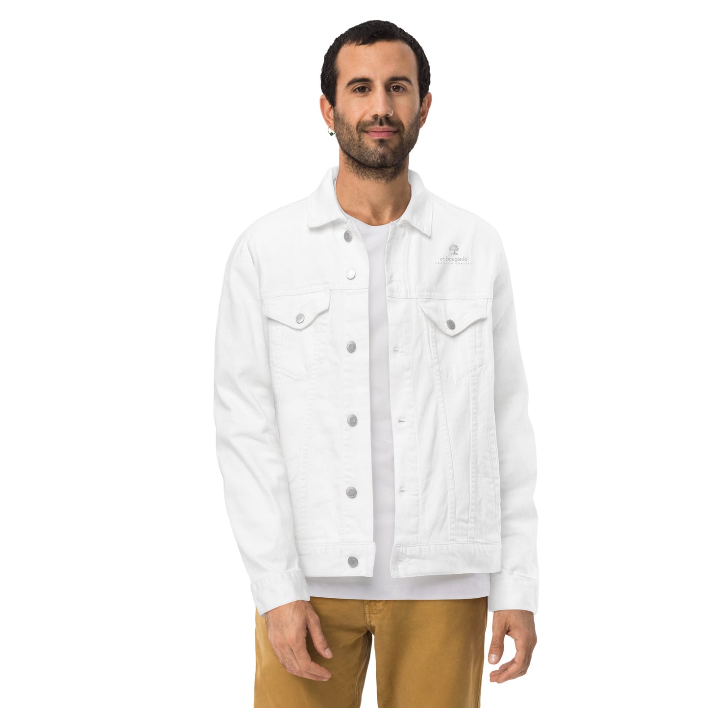 Unisex denim jacket - CaBougieDo Premium Quality