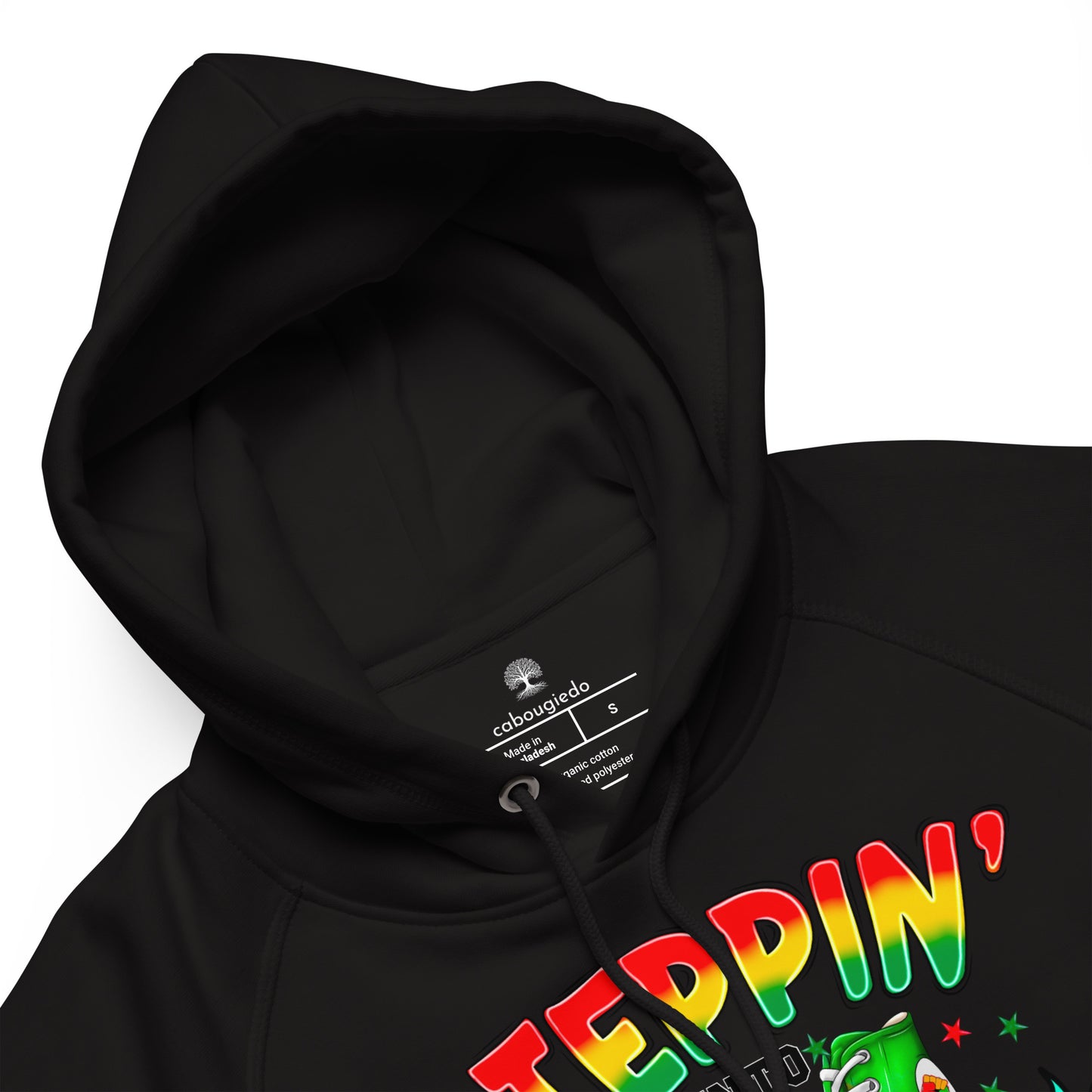 Unisex pullover hoodie - Steppin Into Black History Month