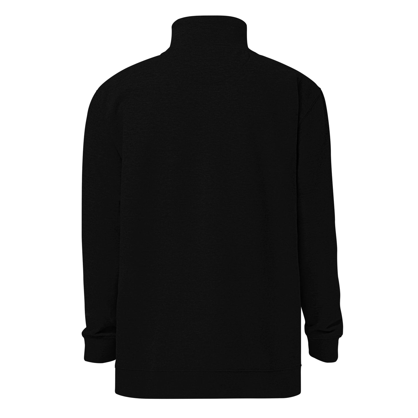 Embroidered Unisex fleece pullover - A Black Woman Made Me