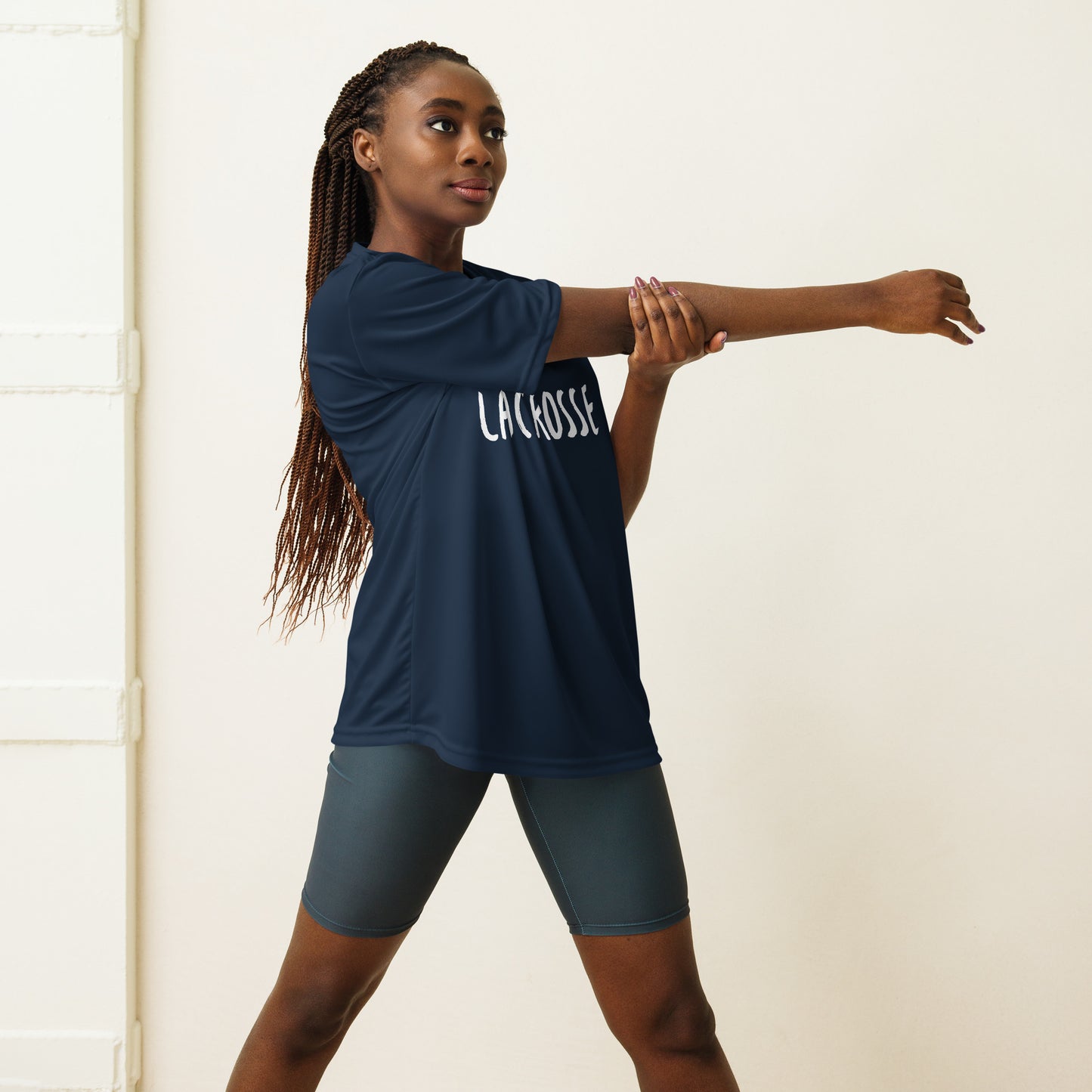 Unisex performance crew neck t-shirt - Lacrosse