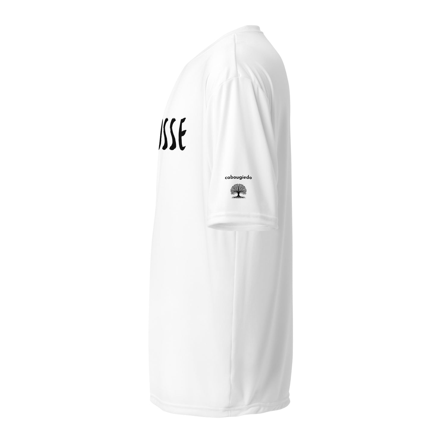 Unisex performance crew neck t-shirt - Lacrosse (Black)