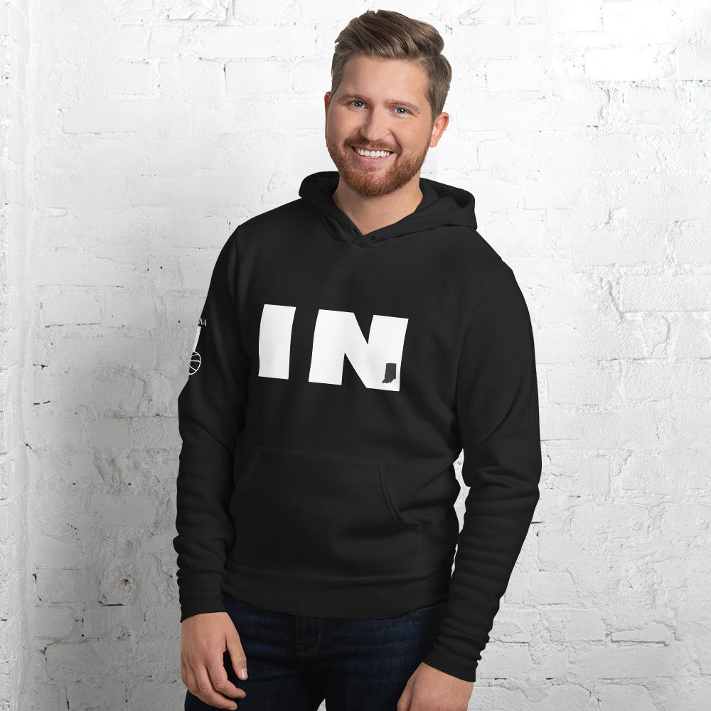 Unisex hoodie - IN (Indiana)