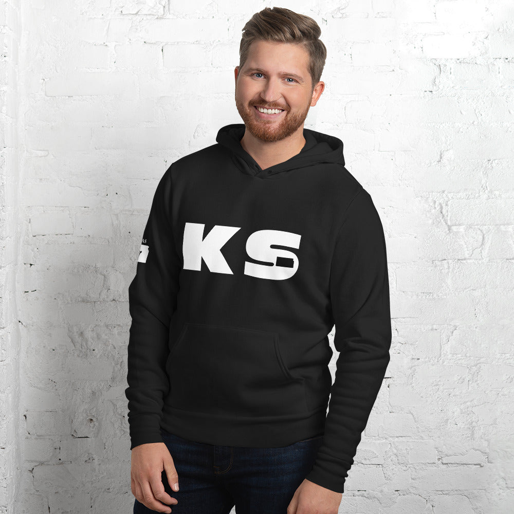 Unisex hoodie - KS (Kansas)