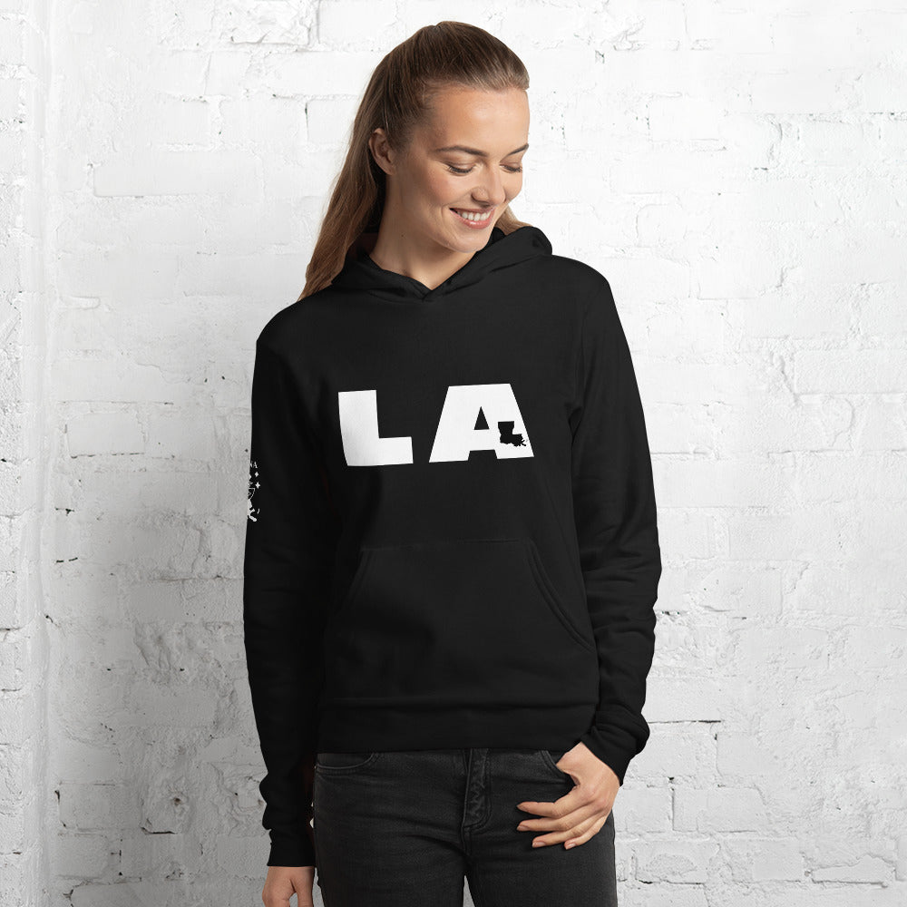 Unisex hoodie - LA (Lousiana)