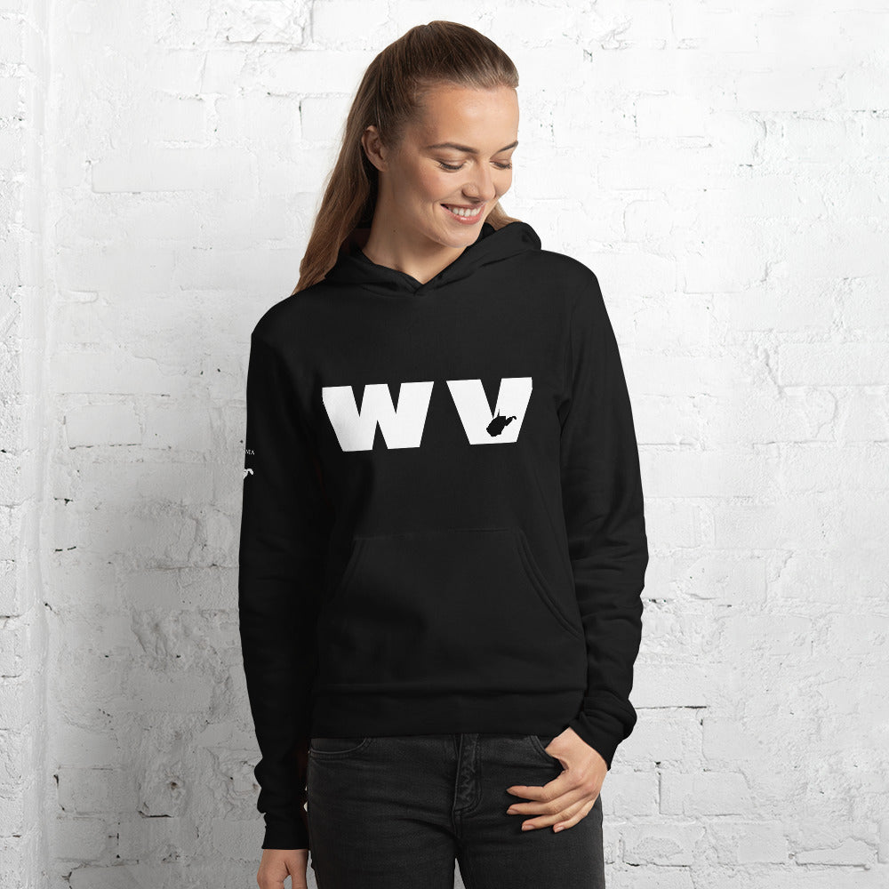 Unisex hoodie - WV (West Virginia)