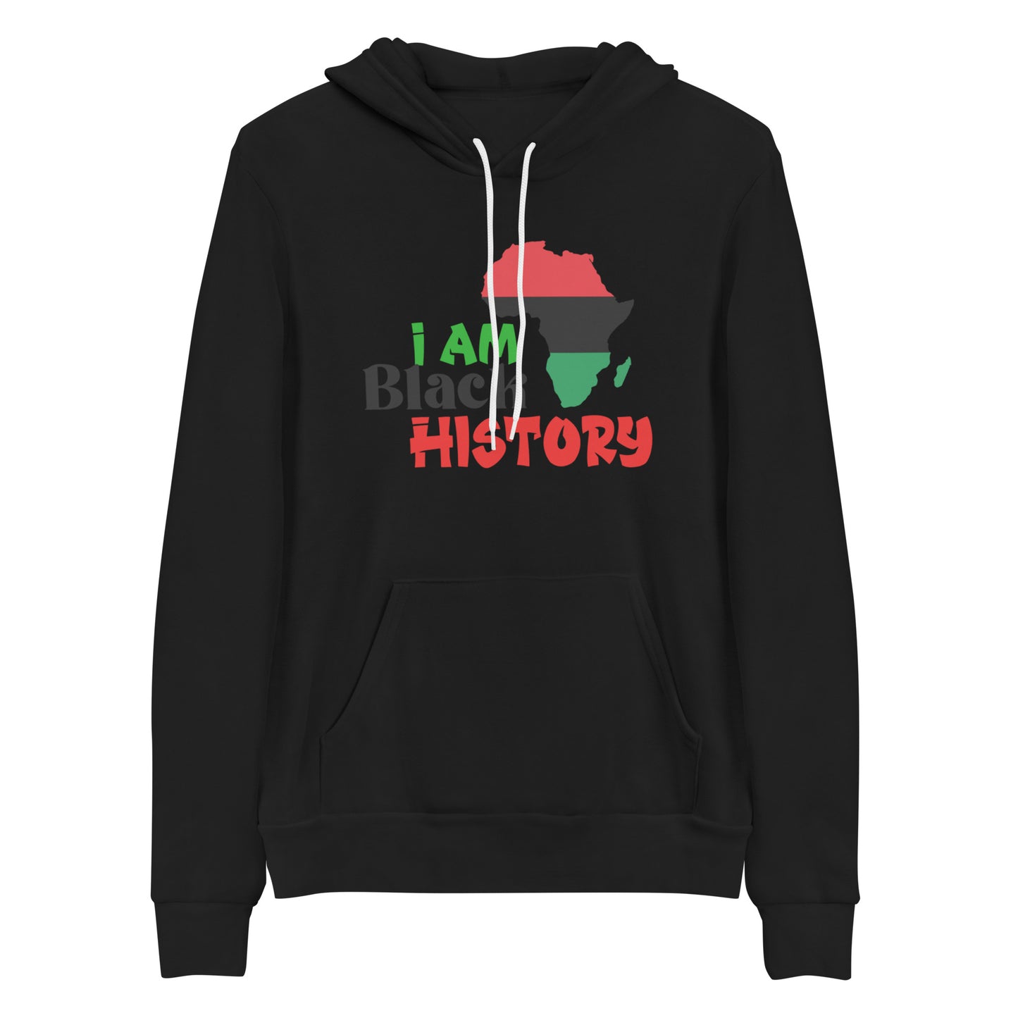 Unisex hoodie - I Am Black History