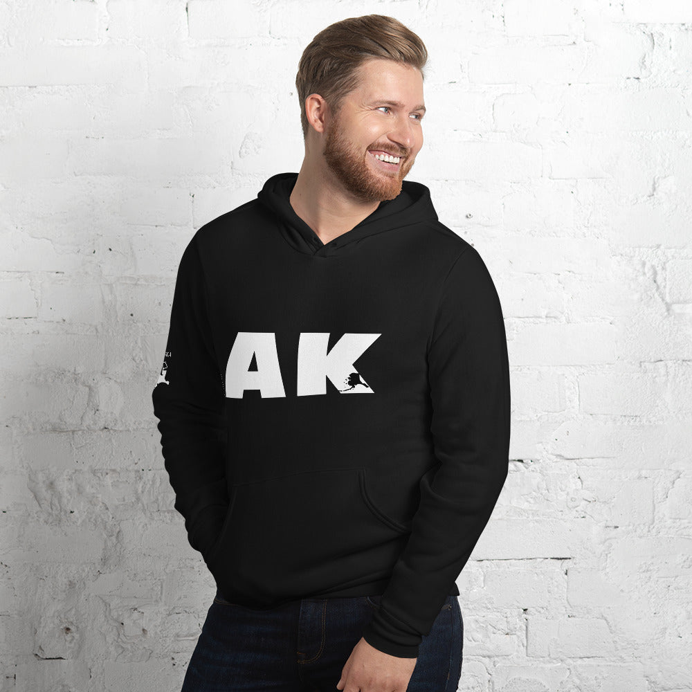Unisex hoodie - AK (Alaska)