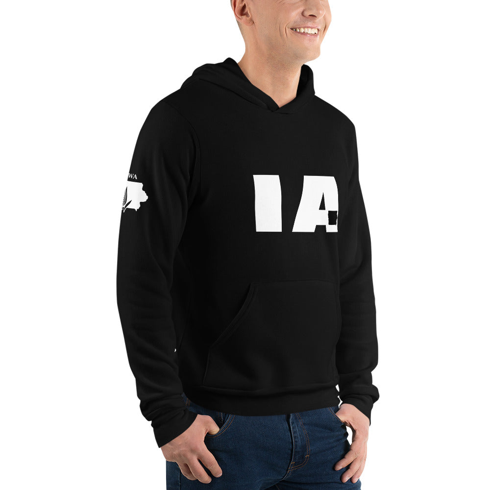 Unisex hoodie - IA (Iowa)