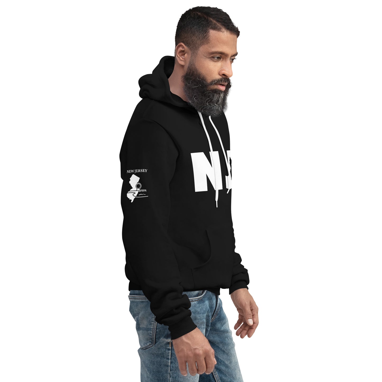 Unisex hoodie - NJ (New Jersey)