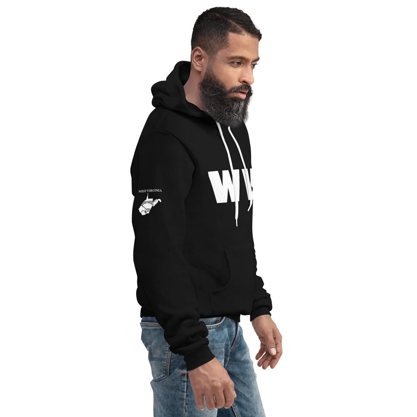 Unisex hoodie - WV (West Virginia)