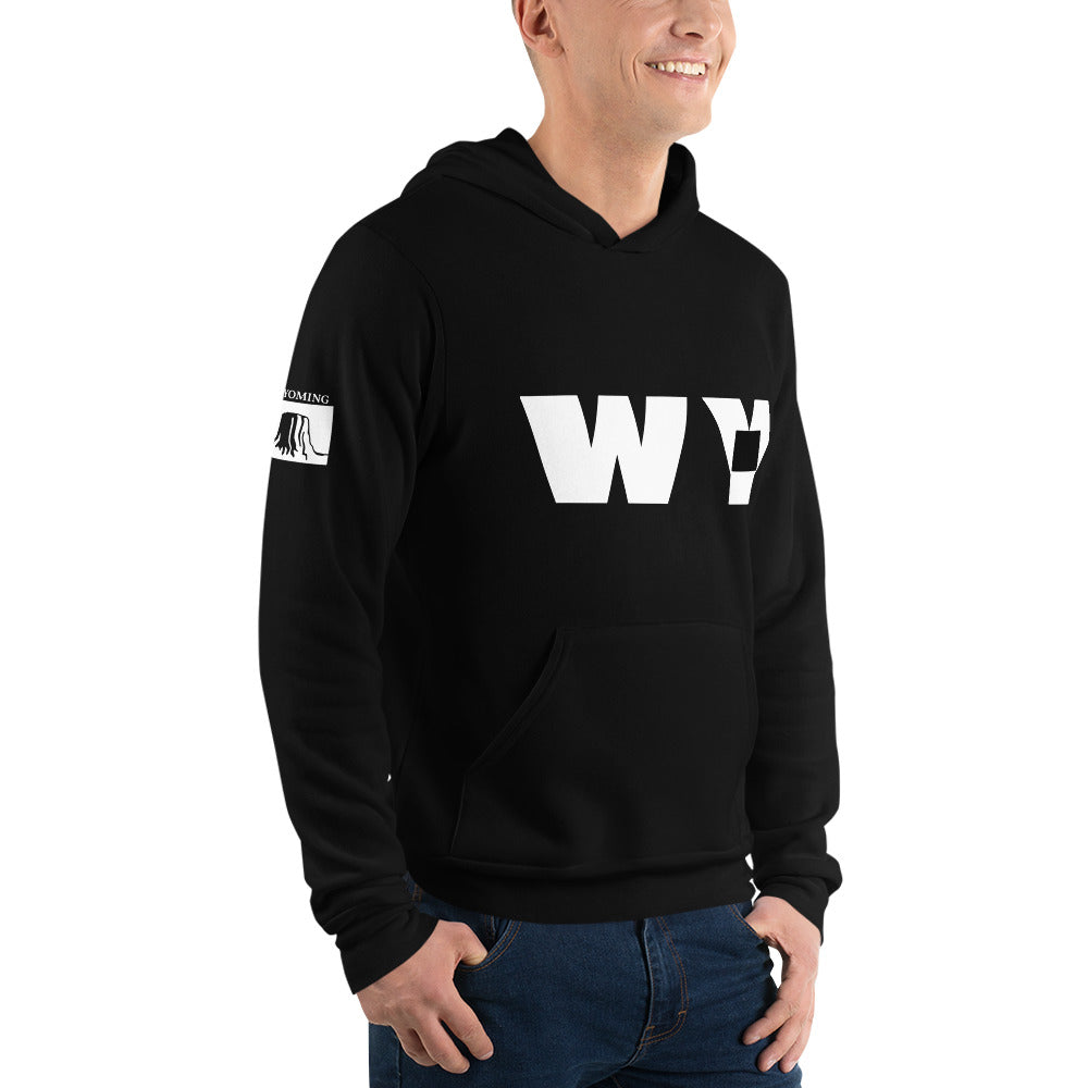 Unisex hoodie - WY (Wyoming)