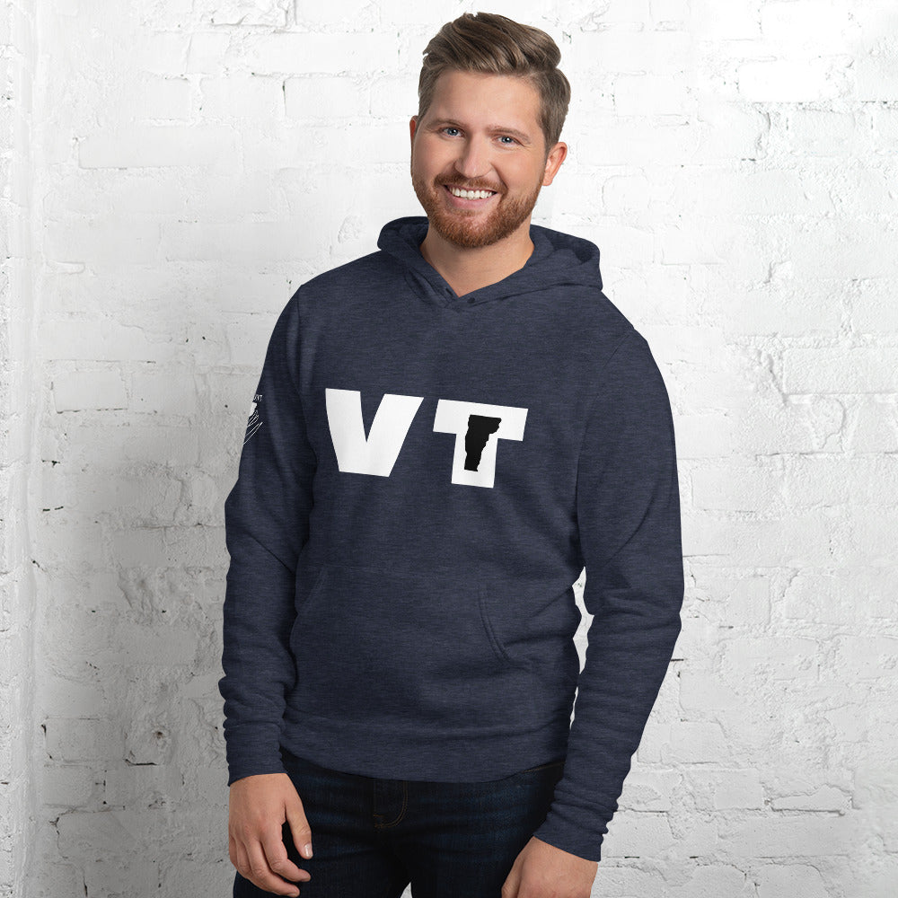 Unisex hoodie - VT (Vermont)