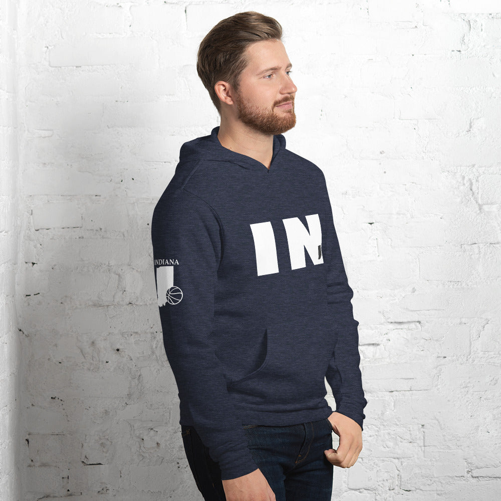 Unisex hoodie - IN (Indiana)