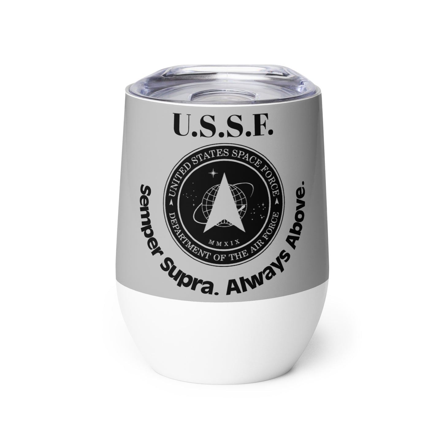 Wine tumbler - United States Space Force