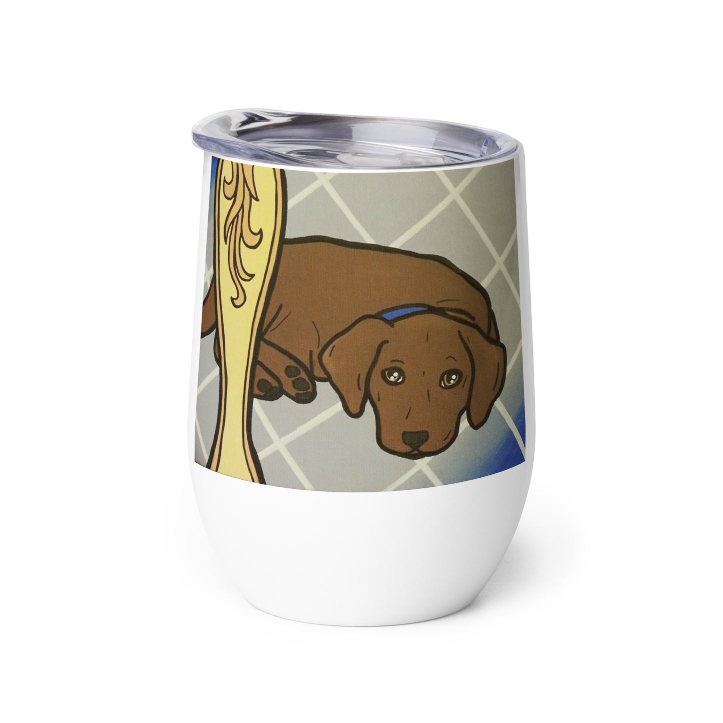 Wine tumbler - Stanford and Samantha Love at 1st Sight