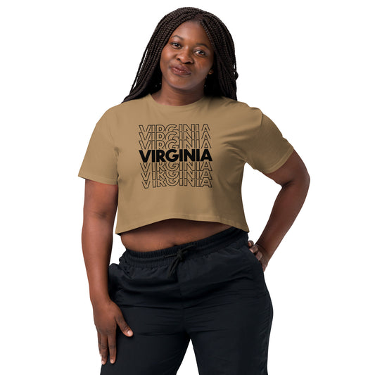 Women’s crop top - Virginia (B)