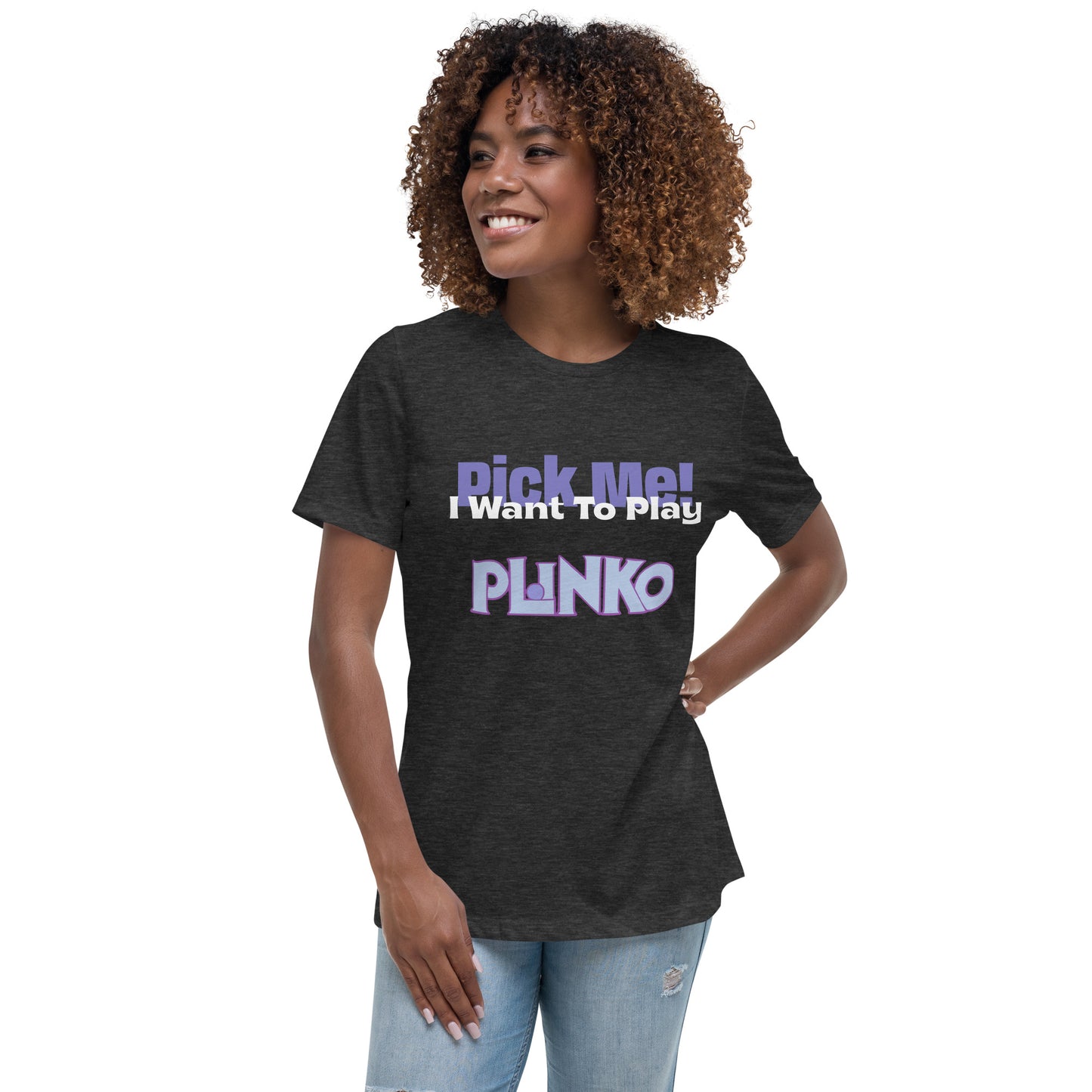 Women's Relaxed Lets Make a Deal Pick Me Plinko T-Shirt