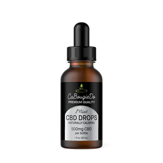 CaBougieDo Mint Tincture Drops with 500mg CBD (MCT)