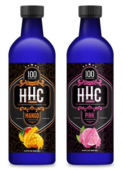 HHC 100mg Lemonade 2 Pack (Mango & Pink Lemonade)