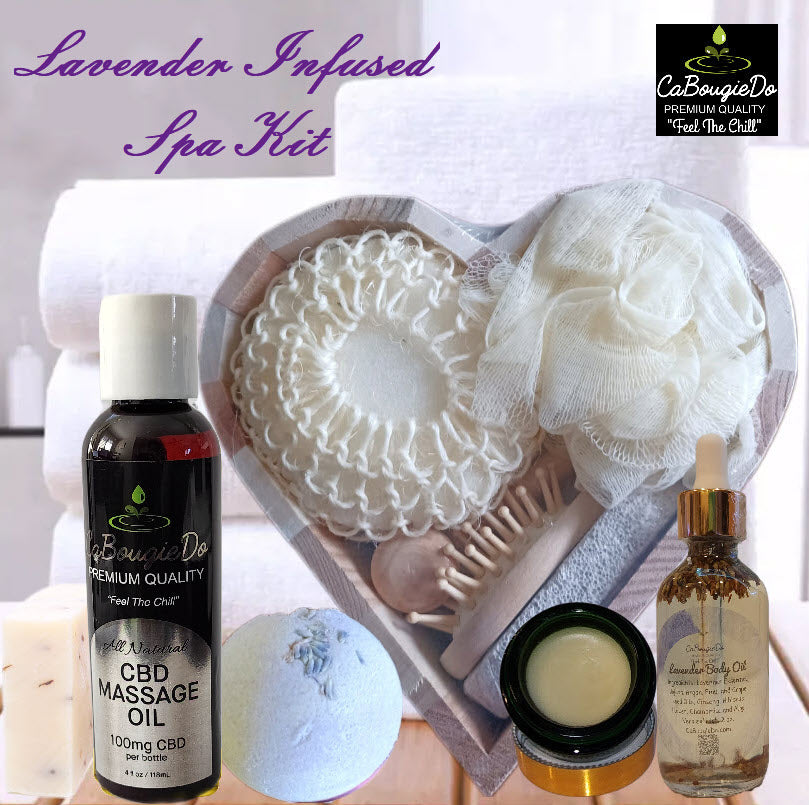 Women's Lavender Infused Spa Kit (13 Products)